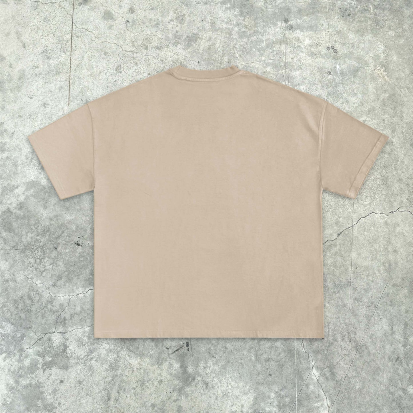 B A S I C S | Oversized T-Shirt - Nude