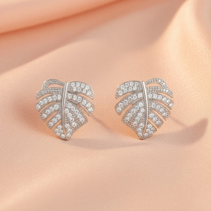 INYMA | Aretes Shiny Leaf