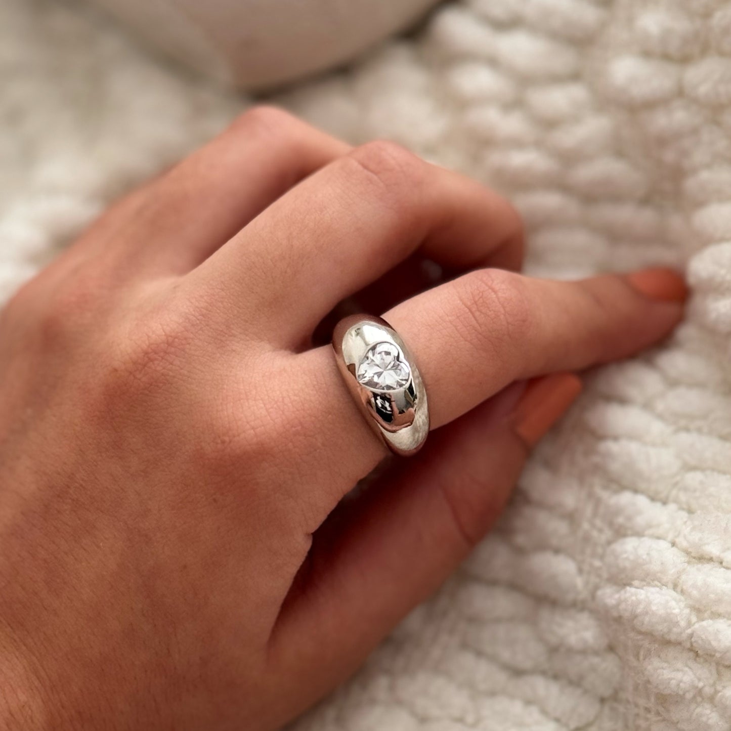 INYMA | Anillo Chunky Heart