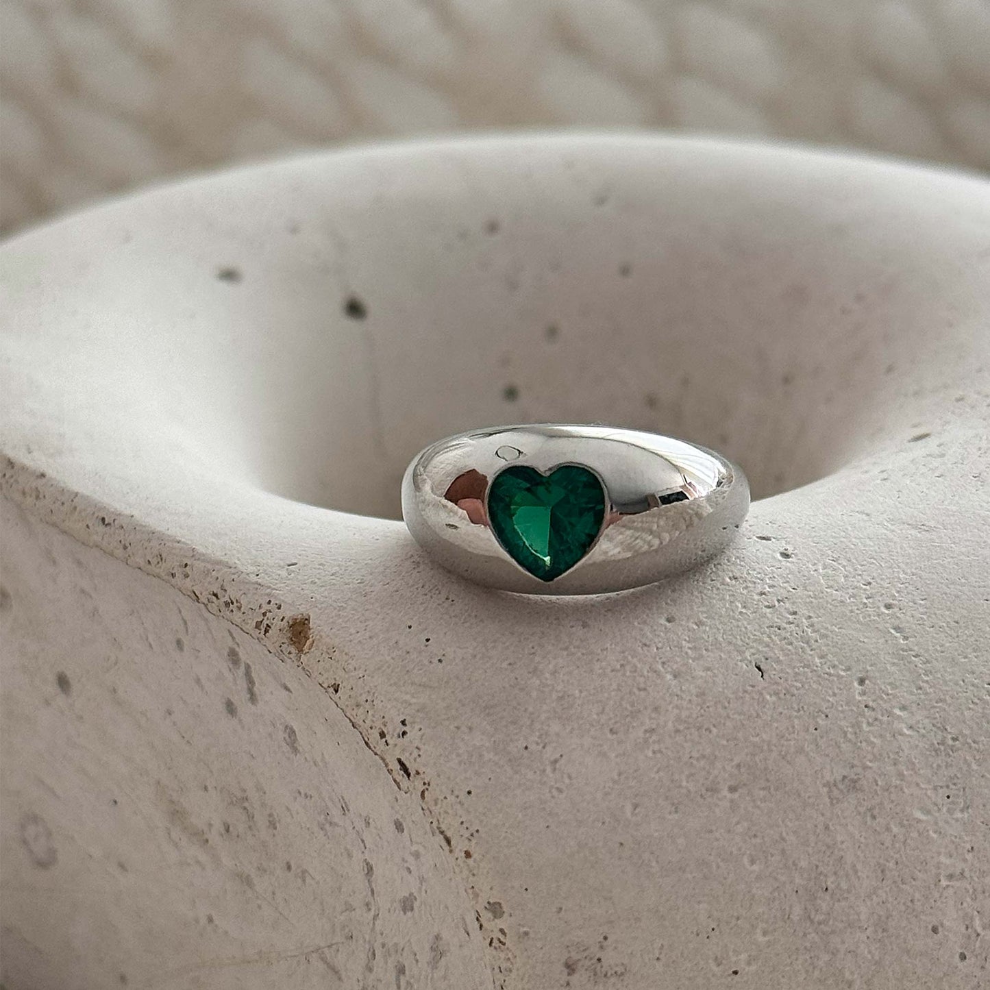 INYMA | Anillo Chunky Heart