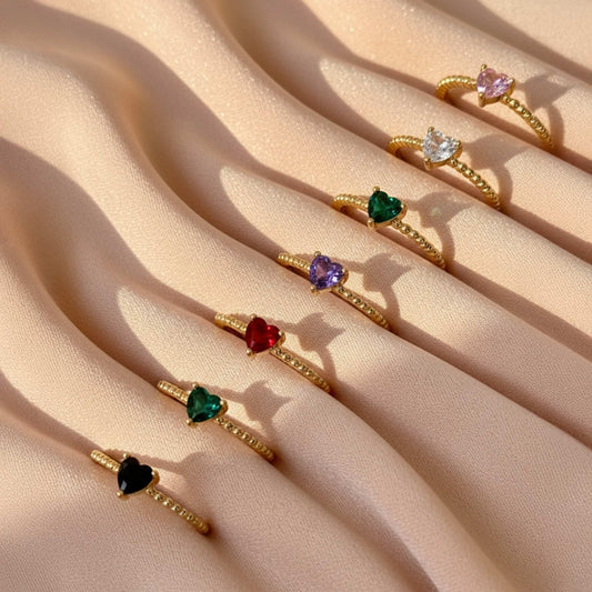 INYMA | Anillo Corazón Brillante