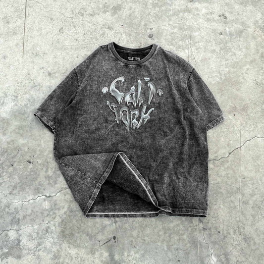 Un verano en CALI YORK | Camiseta Oversized - Acid Wash