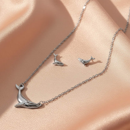 INYMA | Set Collar & Aretes Ballena