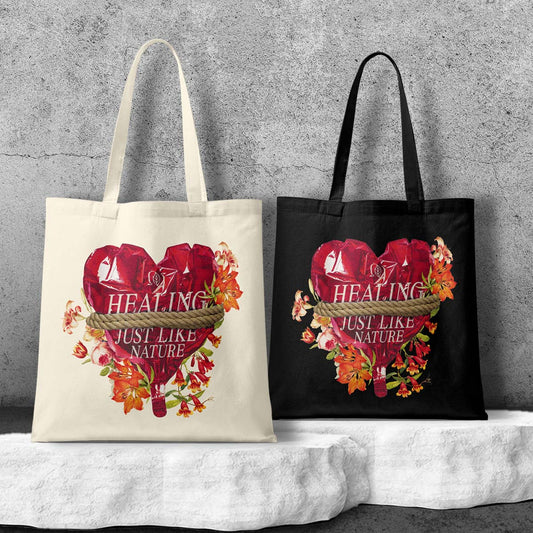 Healing Just Like Nature | Tote Bag