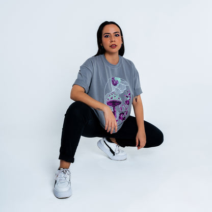 Mycelium Collection | SERENITY Oversized T-Shirt
