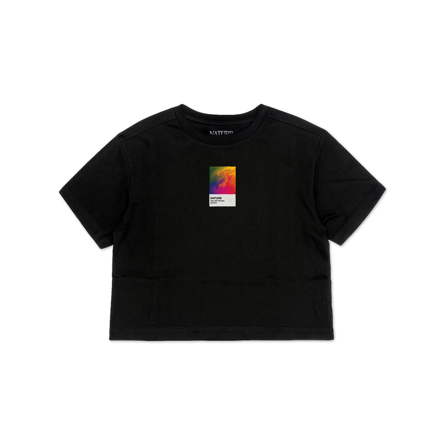 Raíces Collection | Color Paraíso Crop Top - Negro