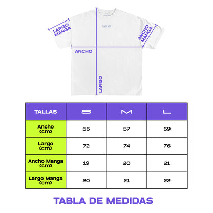 B A S I C S | Oversized T-Shirt - White